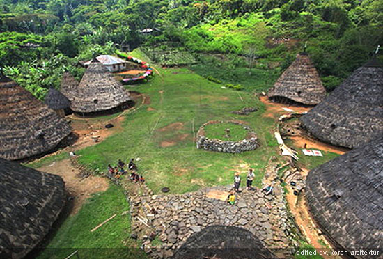 Rumah Adat Terunik se-Indonesia Ada di Flores