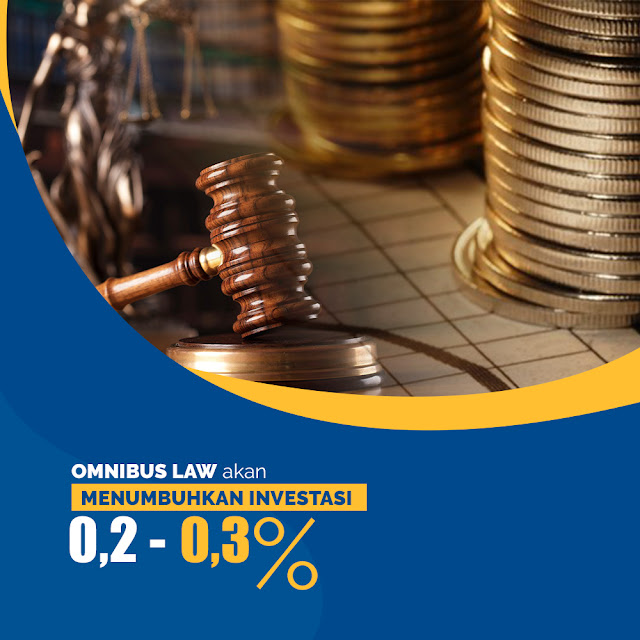 Omnibus Law Bisa Tumbuhkan Investasi 0,3 Persen