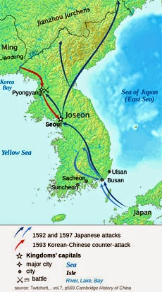 Perang Imjin, Kisah Invasi Jepang ke Semenanjung Korea
