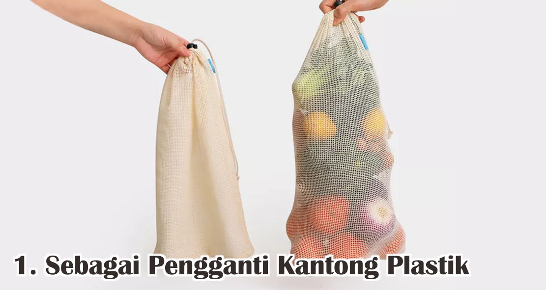  6 Kegunaan Tas Serut Untuk Kebutuhan Sehari-hari !