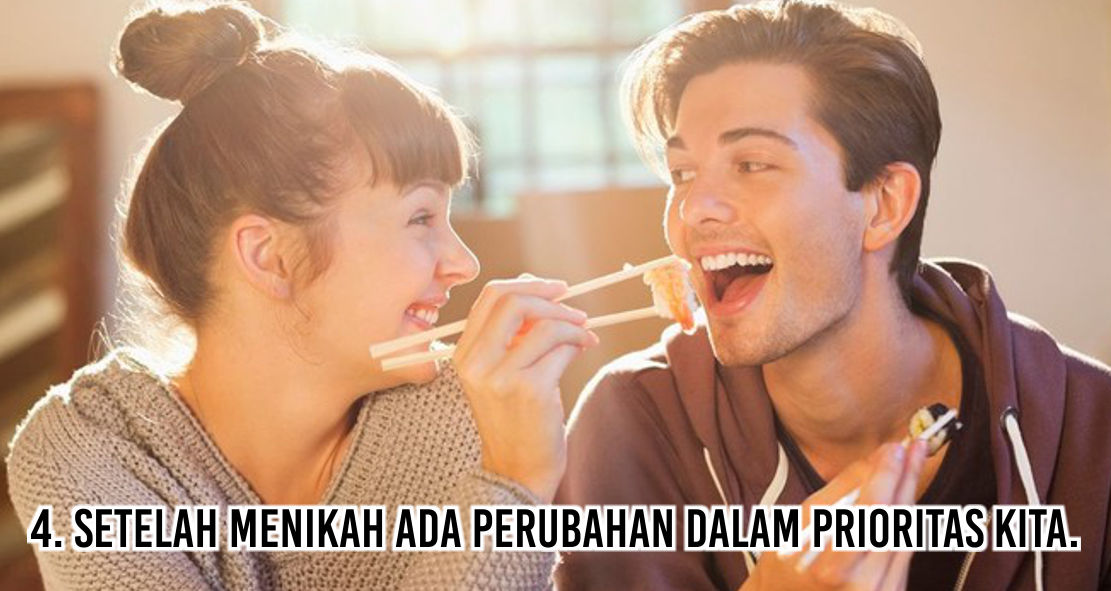 Ternyata Ini Lho Penyebab Berat Badan Naik Setelah Menikah !