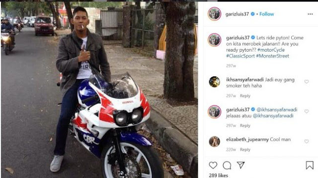 Pengunggah Video Penangkapan Ferdian Paleka Ternyata Artis yang Doyan Motor