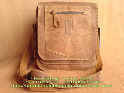 Tas Selempang Kulit Asli
