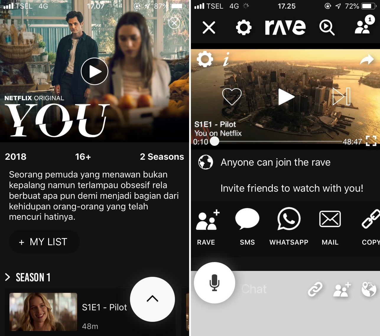 Dear pejuang LDR, ini 6 cara nonton film bareng secara online