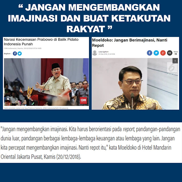 Moeldoko Minta Prabowo Tak Berimajinasi Sebut Indonesia Bisa Punah