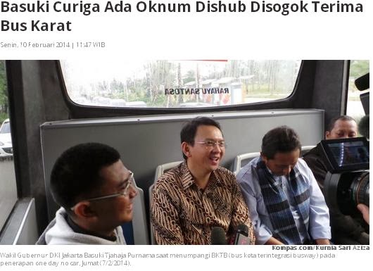 1 Busway Cina Rp 4 Milyar tapi Bekas dan Berkarat?