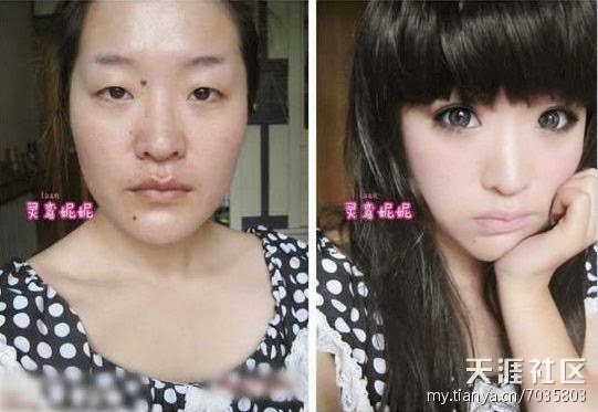 BEFORE AFTER ...PLASTIC SURGERY VS MAKE UP... WHICH ONE YOU CHOOSE?