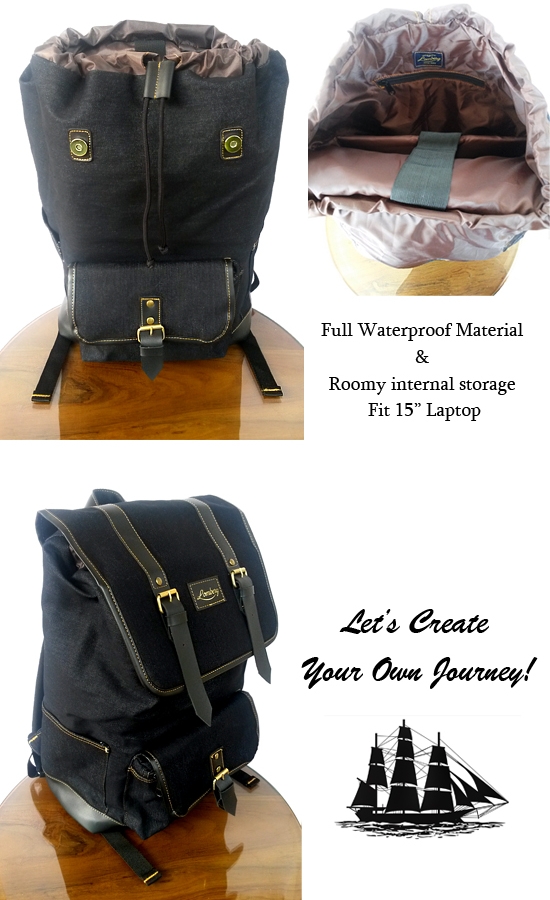 LOMBERG DENIM BAGS (100% ORIGINAL | TASNYA ARTIS | KUALITAS EKSPOR)