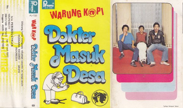 12 Album Kaset WARKOP (fans Warkop DKI harap masupp) gak masuk, gilee lu droo!!!