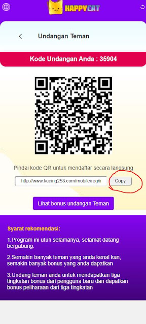 Aplikasi Uang Pelihara Kucing