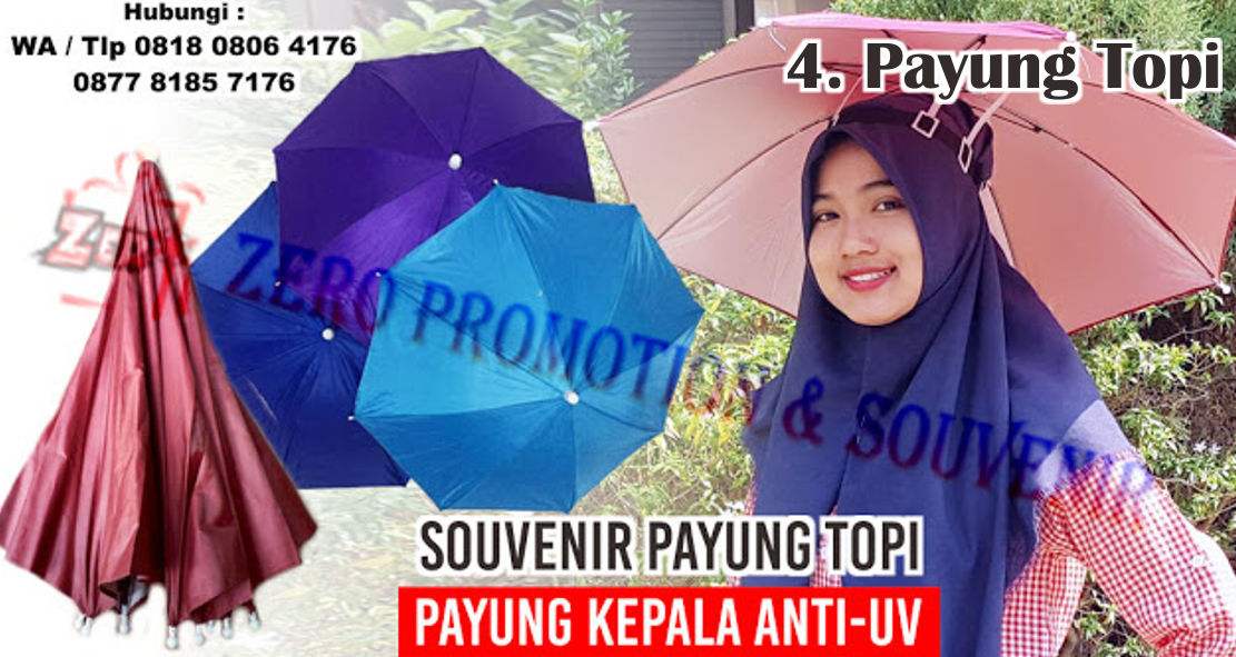  7 Model Payung Keren Untuk Dijadikan Souvenir dan Merchandise Promosi 