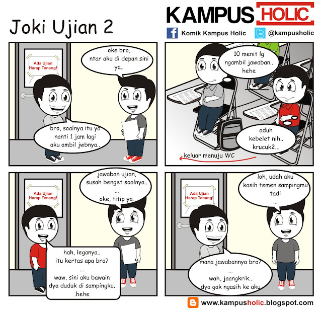 Kampus Holic Komik Strip Seputar Kehidupan Mahasiswa Update Tiap Hari