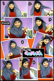Cara Memakai Jilbab Paris Cantik Terbaru 2014