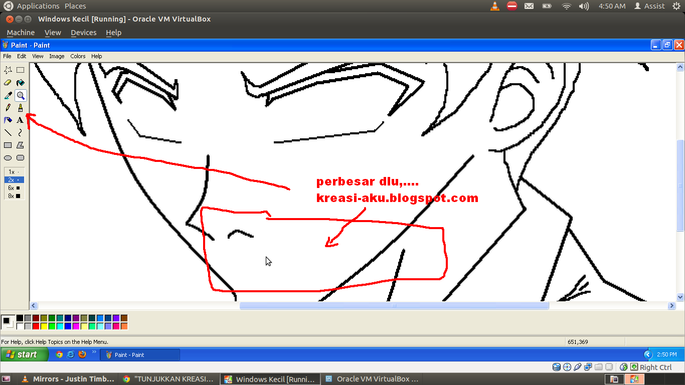 Ane Ajarin nih &quot;Membuat Karacter Sendiri &amp; Kata Mutiara&quot; by ms.Paint 