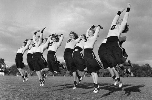 Foto-Foto Perkembangan Cheerleaders Dari Masa Ke Masa