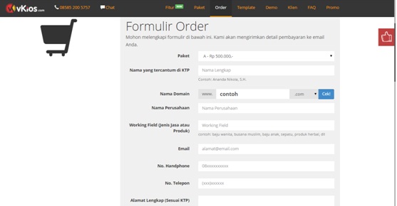 Cara Membuka Toko Online Dengan Vkios