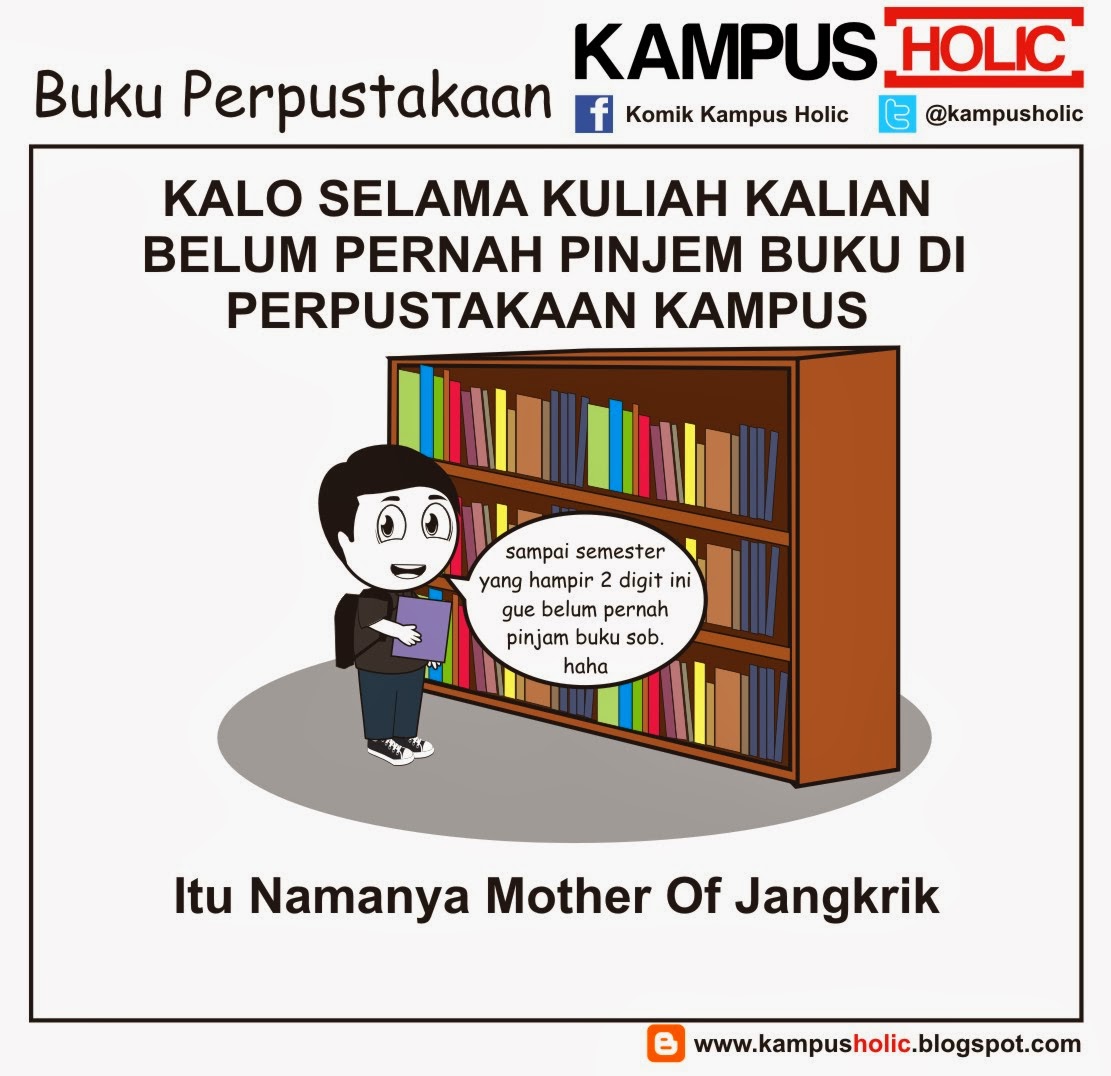 Komik Kuliah, Praktikum, dan Tugas Mahasiswa