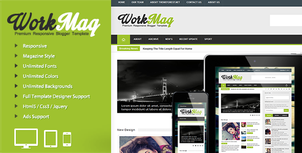 &#91;Free Share&#93; Template Responsive SEO friendly - Blogger