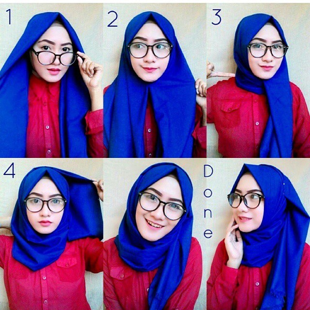 Harus Coba Nih Ukhti 6 Tutorial Hijab Pashmina Simpel Terbaru 2017