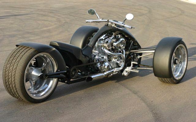 Foto-foto Sepeda Motor Roda 3 yang Keren