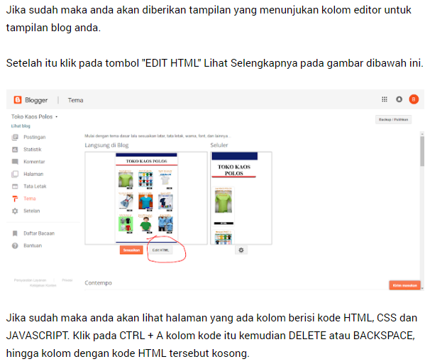 Cara Jualan di Tokopedia Menggunakan Blog Gratisan Untuk Promosi Produk