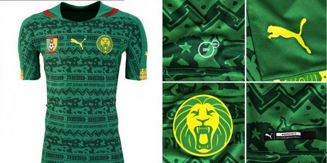5 Jersey Terbaik Tim Peserta Piala Dunia 2014