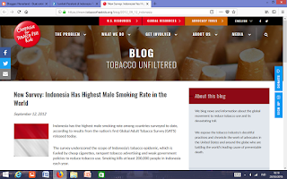 5 Negara Dengan Perokok Pria Terbanyak (By Percentage) - The Tobacco Atlas Survey