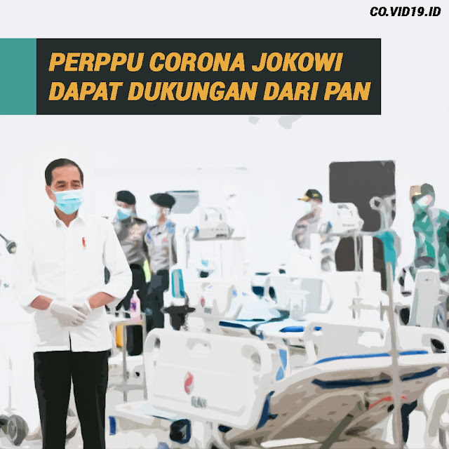 Perppu Corona Dapat Dukungan Dari PAN