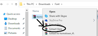 Cara Install Font pada Komputer Laptop