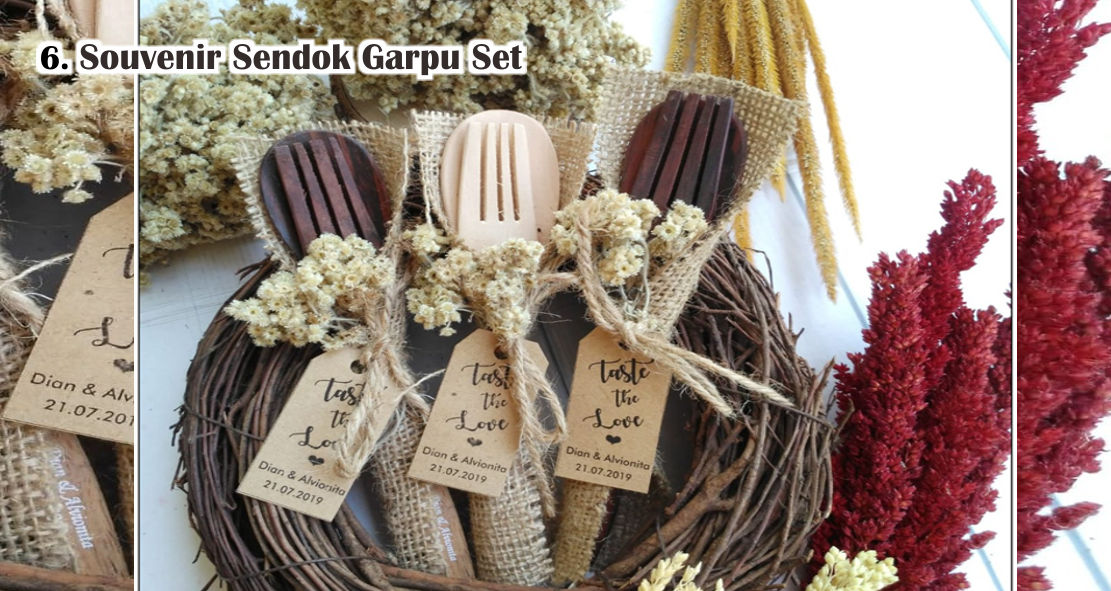  7 Souvenir Pernikahan Yang Menarik dan Berkesan 