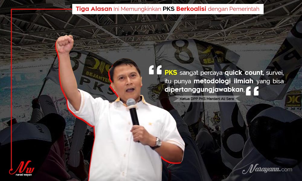  Tiga Alasan Ini Memungkinkan PKS Berkoalisi dengan Pemerintah Jokowi ?