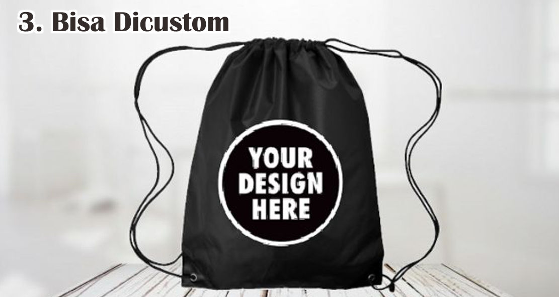  5 Keuntungan Menjadikan Tas Serut Sebagai Souvenir Promosi !