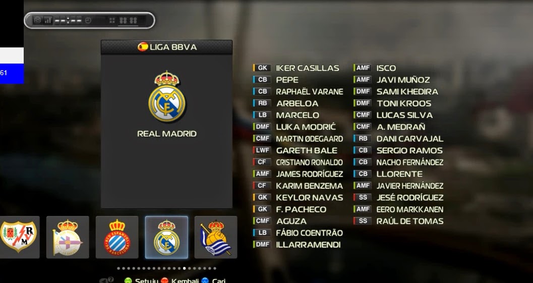 Pes2013 Update 2014-2015 + Menu Switch ISL + Free Team
