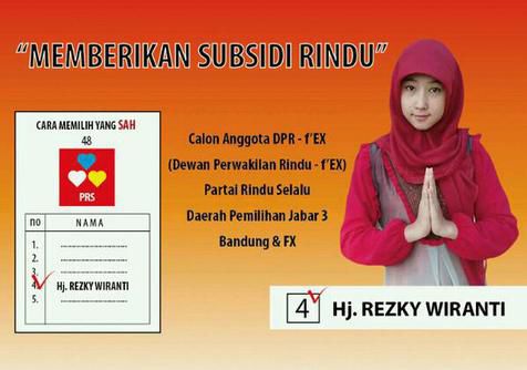 Daftar Caleg Bening 2014 (hanya di negeri sange) dipilih dipilih dipilih