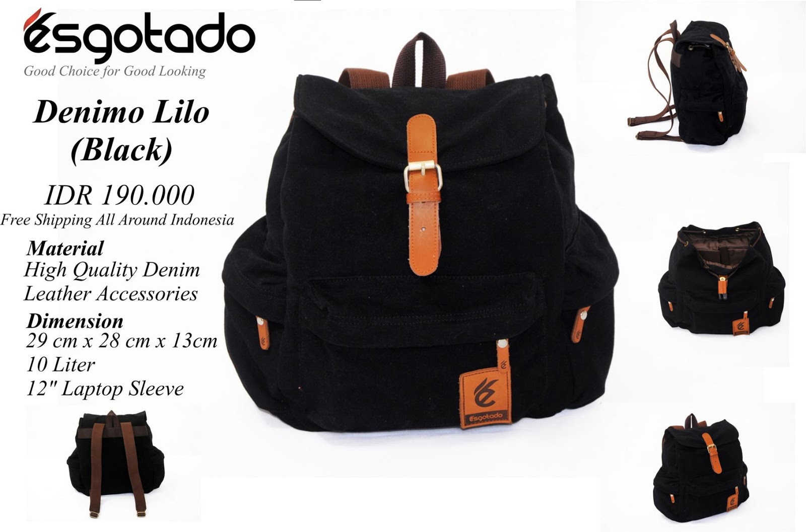 ╨╥╨╥╨╥╨ ESGOTADO ₪ Bag / Tas / Ransel ₪ Good Choise for Good Looking ╨╥╨╥╨╥╨