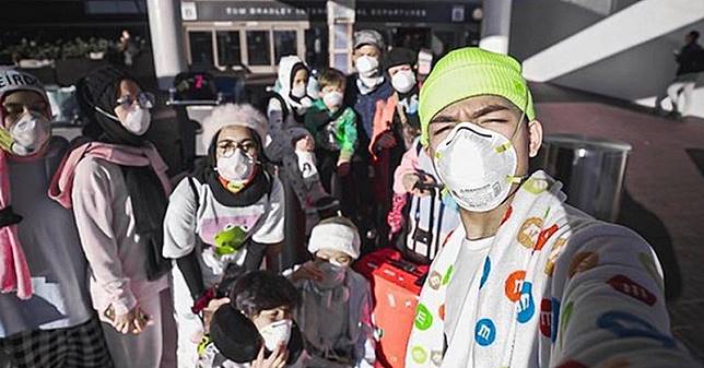 Sesumbar Tak Takut Virus Korona, Saaih Halilintar Ditantang Netizen Lepas Masker
