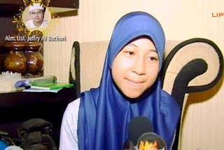 Adiba Khanza Az Zahra, Anak Sulung dari (alm) Uje gan