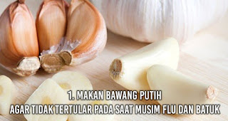Makan 5 Jenis Makanan ini Agar tidak tertular pada saat musim flu dan batuk