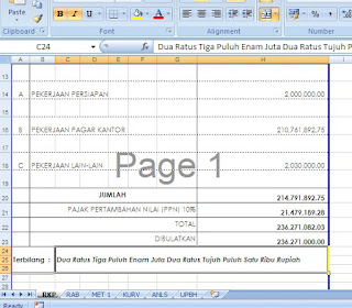 Contoh RAB PAGAR | CONTOH RAB PAGAR GEDUNG KANTOR