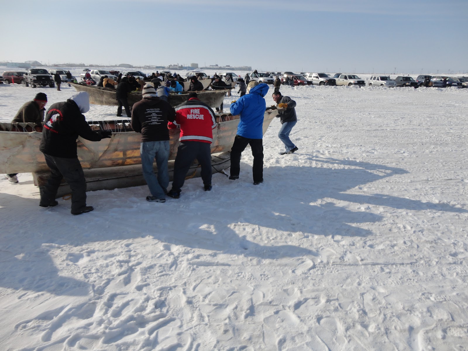 Melihat kehidupan di Kota Barrow, Alaska Daerah dengan Malam Hampir 2 Bulan