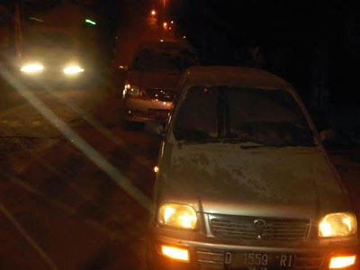 Penampakan Letusan Gunung Kelud