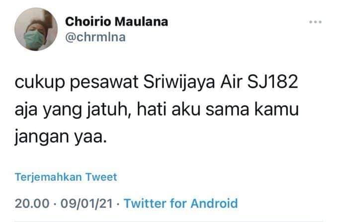 Sriwijaya Air Kecelakaan, Eh malah jadi bullyan