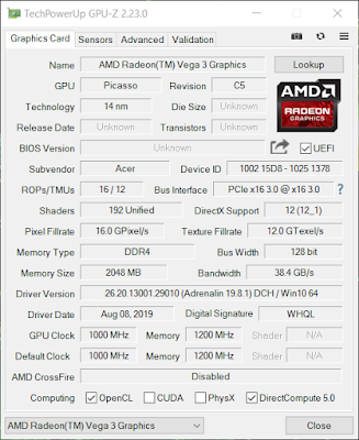 ACER SWIFT 3 Athlon 300U, Notebook Langka Idaman Kamu