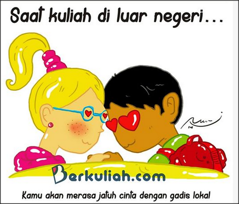 &#91;KOMIK&#93; Berbagai Kisah Cinta yang Akan Kamu Temui Saat Kuliah di Luar Negeri