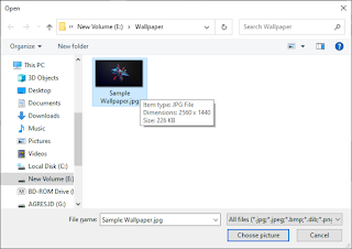 Tutorial Merubah Wallpaper di Windows 10