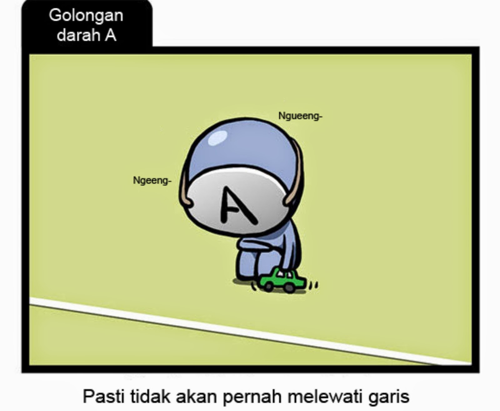 Komik GolDar (Golongan Darah), Lu yang mana gan?&#91;ngakak&#93;