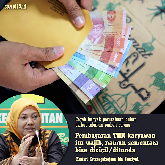 Pemerintah Setujui Pengusaha Boleh Bayar THR Karyawan Dengan Dicicil