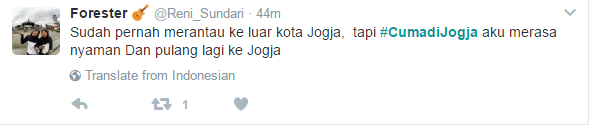 Hashtag #Cumadijogja Trending di Twitter, Lihat Yuk Serunya Cuitan #Cumadijogja !