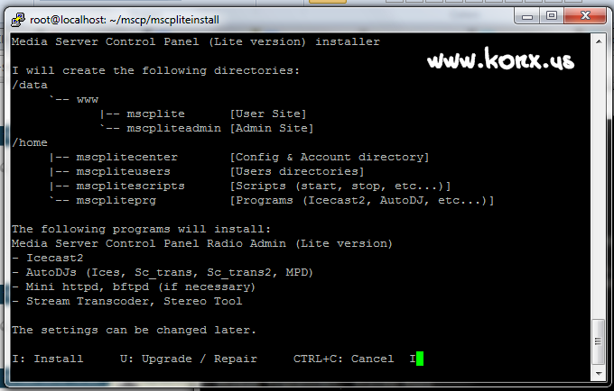 [SHARE] Cara Install "Media Server Control Panel" untuk Panel Radio
