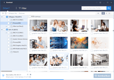 Trik Mengembalikan Data / File yang Terhapus dengan Easeus Data Recovery Wizard